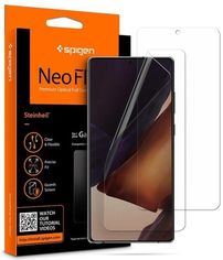 Акция на Защитная пленка Spigen для Galaxy Note 20 Neo Flex HD (2 pack) от MOYO