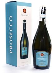 Акція на Вино Villa Italia Prosecco Frizzante Gift Box белое игристое/сухое 0.75л (VTS2903260) від Stylus