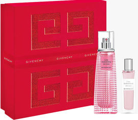 Акція на Набор для женщин Givenchy Live Irresistible Rosy Crush парфюмированная вода 50 мл + миниатюра парфюмированной воды 15 мл (3274872393189) від Rozetka UA