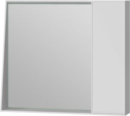 Акція на Зеркальный шкаф JUVENTA Manhattan MnhМ-80 белый від Rozetka UA
