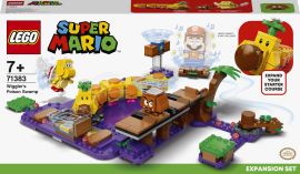 Акція на Конструктор LEGO Super Mario Дополнительный набор «Ядовитое болото егозы» (71383) від Будинок іграшок