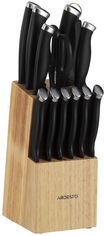 Акція на Набор ножей Ardesto Gemini Gourmet 14 предметов (AR2114SW) від Rozetka UA