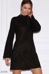 Акция на Чорна вільна сукня от Gepur