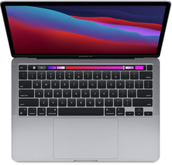 Акція на Apple MacBook Pro M1 13 512GB Space Gray (MYD92) 2020 від Y.UA