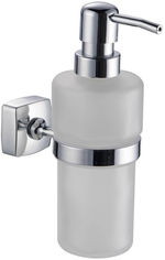 Акция на Дозатор для жидкого мыла Trento Moderno хром/стекло (32426) от Rozetka UA