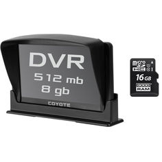 Акция на GPS Навигатор Видеорегистратор COYOTE 935 DVR Double Hector 512mb 8gb с картами для грузового и легкового транспорта + MicroSD карта памяти 16GB от Allo UA