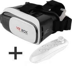 Акция на Очки виртуальной реальности VR BOX 2.0 с пультом (6877-1) от Allo UA