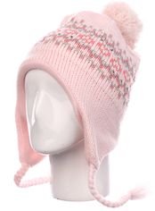Акція на Зимняя шапка с завязками H&M 8Z6170498 51 см Светло-розовая (hm04038891228) від Rozetka UA
