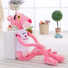 Акція на Мягкая игрушка Розовая Пантера BabySweet 160 см игрушка подушка Pink (77195-FL) від Allo UA