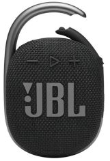 Акція на Портативная акустика JBL Clip 4 Black (JBLCLIP4BLK) від MOYO
