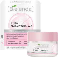 Акция на Крем регенерирующий Bielenda Capillary Skin ночной 50мл (5902169036010) от Rozetka UA