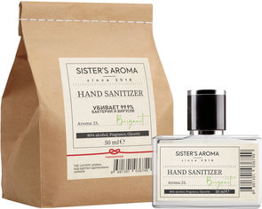 Акція на Санитайзер Sister's Aroma Hand sanitizer 23 50 мл (8681301036749) від Rozetka UA
