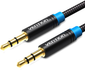 Акция на Кабель Vention Audio 3.5 мм M - 3.5 мм M 1 м Black (65780869/P350AC100-B-M) от Rozetka UA