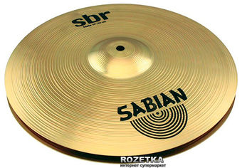 Акція на Тарелка для барабанной установки Sabian SBr Hats (SBR1402) від Rozetka UA