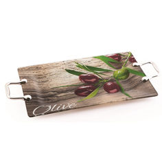 Акція на Блюдо с ручками Viva Olives 35х25см S3235-Q007 від Podushka