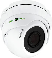 Акция на Купольная IP камера Green Vision GV-002-IP-E-DOS24V-30 POE (LP4021) от Rozetka UA