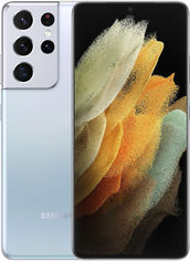 Акція на Samsung Galaxy S21 Ultra 16/512GB Dual Phantom Silver G9980 (Snapdragon) від Y.UA
