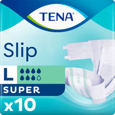 Акція на Подгузники для взрослых Tena Slip Super Large 10 шт (7322541118819) від Rozetka UA