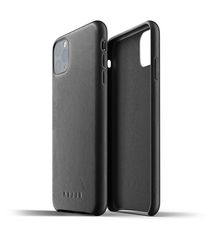 Акция на MUJJO для iPhone 11 Pro Max Full Leather Black (MUJJO-CL-003-BK) от Repka