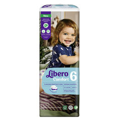 Акция на Подгузники Libero Comfort 6, 13-20 кг, 44 шт. от Auchan