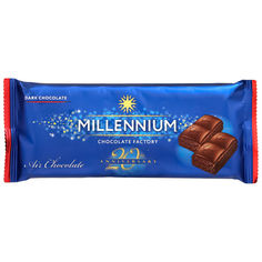 Акція на Шоколад черный пористый Millennium, 80 г від Auchan