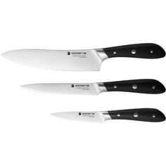 Акция на Набор ножей Polaris Solid-3SS, 3 предмета от Auchan