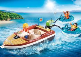 Акція на Игровой набор Playmobil Моторная лодка с плюшками 70091 ТМ: Playmobil від Antoshka