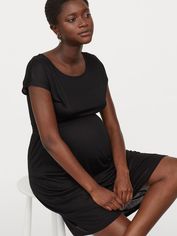 Акция на Платье для беременных H&M 060764768 S Черное (6666000123091) от Rozetka UA