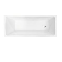 Акция на Акриловая ванна Besco Optima Premium 170x70, прямая + ручки (WAO-170-PKP) от Allo UA