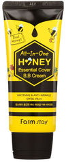 Акція на Универсальный медовый BB крем FarmStay All-In-One Honey Essential Cover BB Cream 50 г (8809624728299) від Rozetka UA