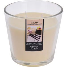 Акція на Свечка ароматическая Aroma Winter Vanilla ACC676430 в стакане, 13 см від Auchan