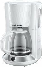 Акція на Кофеварка Russell Hobbs 27010-56 Honeycomb White від MOYO