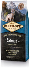 Акция на Сухой корм для взрослых собак Carnilove Salmon Adult 12 кг (8595602508907) от Stylus