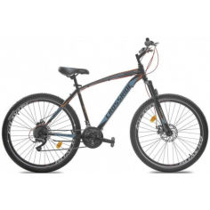 Акция на Велосипед CROSSRIDE 27.5 MTB ST "MADMAN" 17 черно-оранжевый(0184S) от Allo UA