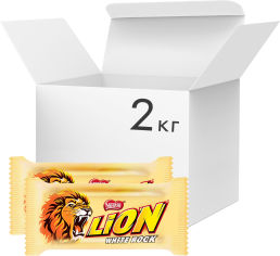 Акція на Упаковка конфет Lion Вайт Рок 2 кг (7613036626187) від Rozetka UA