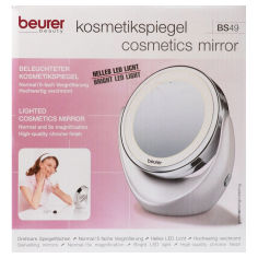 Акция на Косметическое зеркало с подсветкой Beurer BS 49 от Auchan