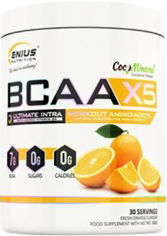 Акция на Аминокислота Genius Nutrition BCAA-X5 360 г Апельсин (5407921078654) от Rozetka