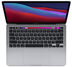 Акция на Apple MacBook Pro M1 13 256GB Space Gray Custom (Z11B000E3) 2020 от Stylus