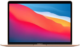 Акція на Apple MacBook Air M1 13 256GB Gold Custom (Z12A000FK) 2020 від Stylus