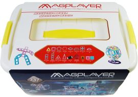Акция на Конструктор Magplayer магнитный набор бокс 237 эл. (MPT2-237) от Stylus