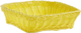 Акція на Корзина для хлеба Zeller Желтая 25х25 см (Z18071) від Rozetka UA