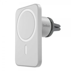 Акція на Belkin Car Holder Air Ven Mount Pro MagSafe Silver (WIC002BTGR) for iPhone 16 I 15 I 14 I 13 I 12 series від Y.UA