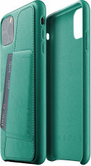 Акция на Панель Mujjo Full Leather Wallet для Apple iPhone 11 Pro Max Alpine Green (MUJJO-CL-004-GR) от Rozetka UA