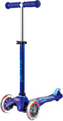 Акція на Самокат Micro Mini Deluxe - Синий (до 50 kg, 3-х колесный) MMD006 від Stylus