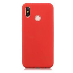 Акція на Силиконовый чехол Candy для Xiaomi Redmi Note 5 Pro / Note 5 (DC) Красный від Allo UA