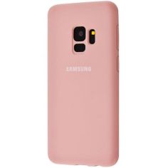Акція на Чехол Silicone Cover Full Protective (AA) для Samsung Galaxy S9 Розовый / Pink Sand від Allo UA