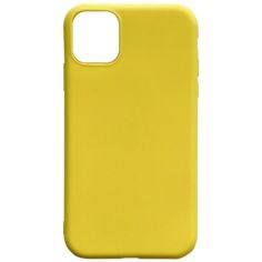 Акція на Силиконовый чехол Candy для Apple iPhone 11 Pro (5.8") Желтый від Allo UA
