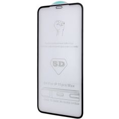 Акція на Защитное стекло 5D Hard (full glue) (тех.пак) для Apple iPhone 12 mini (5.4") Черный від Allo UA