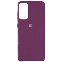 Акція на Чехол Silicone Cover (AAA) для Xiaomi Mi 10T / Mi 10T Pro Фиолетовый / Grape від Allo UA