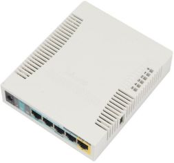 Акция на Маршрутизатор MikroTik RouterBOARD RB951Ui-2HnD (RB951UI-2HND) от MOYO